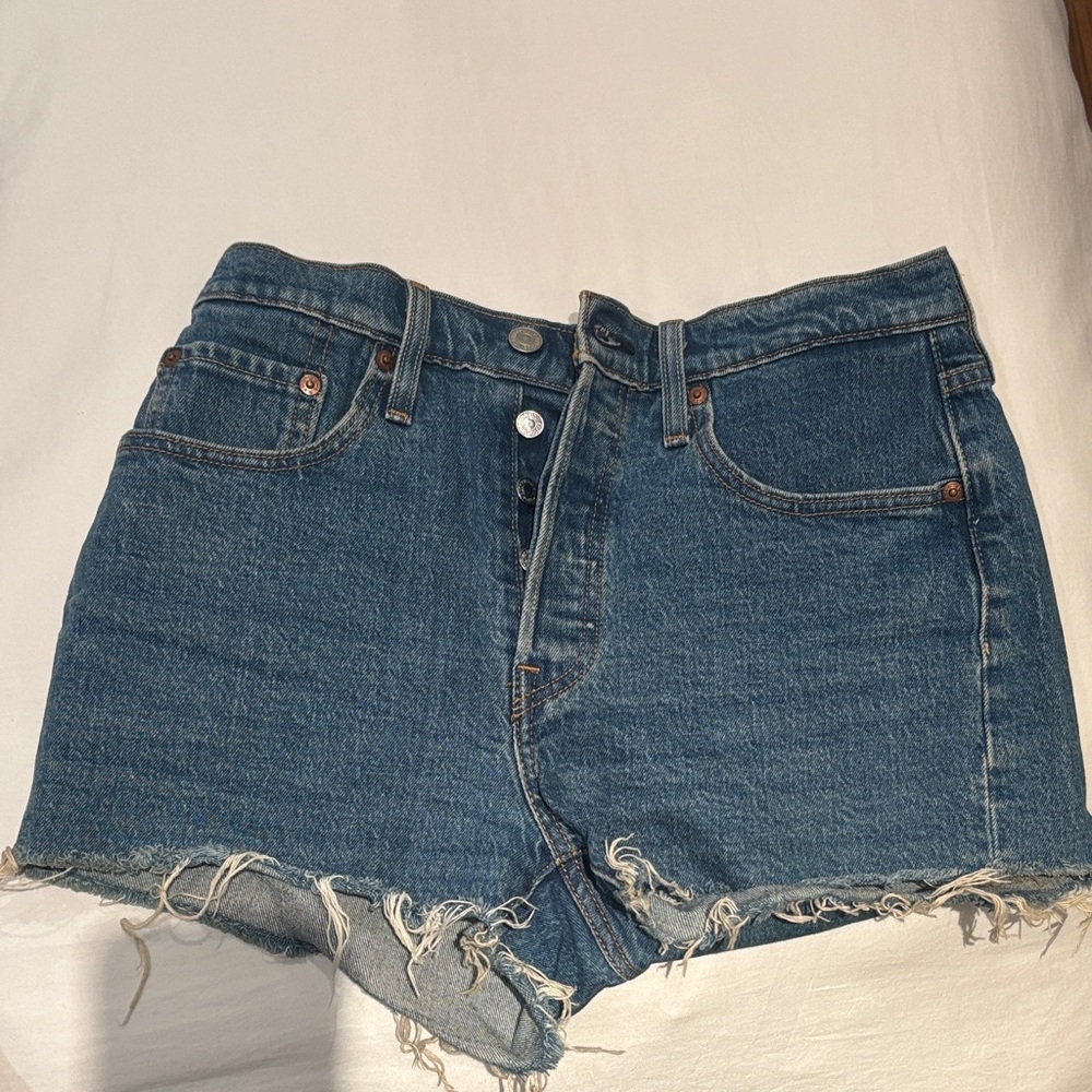 Levi's Classic Blue Jean Shorts